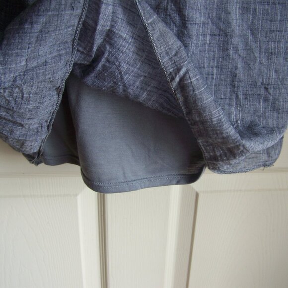 max studio dress short sleeves hobo gray size s - Picture 3 of 7